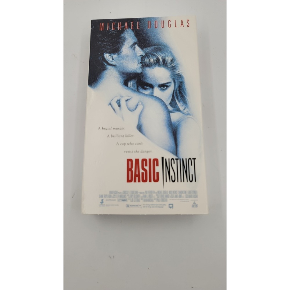 Basic Instinct (VHS, 1992) Sharon Stone, Used Great